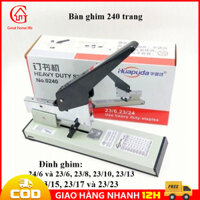 【🔥COD/12H】Bấm Ghim Giấy Loại To 100-240 Tờ Cố Định Giấy Chuyên Nghiệp - Dập Ghim Giấy Văn Phòng, Quán Photo