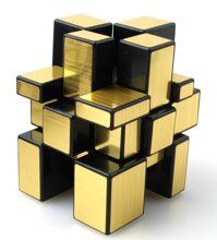 【COD】3 x 3 Rubik Cube Mirror Surface Speed Twist Cube Toys Brain Game Gift #5 - intl [bonus]