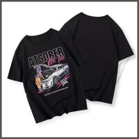 [COD]Áo phông nam wash áo thun boy phố in hình car unisex ulzzang 100% cotton