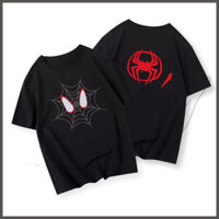 [COD]Áo phông nam wash áo thun boy phố tay lỡ in hình người nhện unisex ulzzang 100% cotton