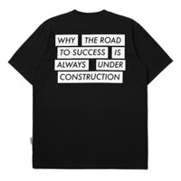 【COD】Áo thun Insurgent Club - Heavyweight Áo Phông Kaos Under Contruction Black 16s