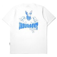 【COD】Áo thun Insurgent Club - Heavyweight Áo Phông Kaos Master Mind White 16s