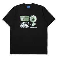 【COD】Áo thun Insurgent Club - Heavyweight Áo Phông Kaos Summer Fling Black 16s