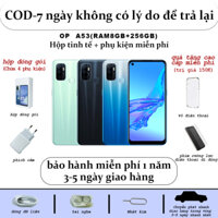 （COD）điện thoại Oppo A53 2020 2sim ram 8G/256G máy Chính Hãng, cấu hình CPU siêu Cao Cấp, đánh mọi Game nặng chất