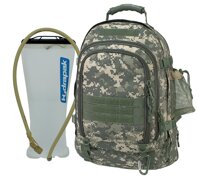 Code Alpha TAC PAC Expandable 3-Day Backpack with Hydrapak 3L Hydration System, Army Digital Camoufalge, One Size