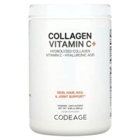 Codeage Hydrolyzed Collagen Peptides+ Powder Unflavored 9.98 oz (283 g)
