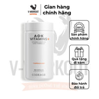 Codeage Viên Uống Vitamin Tổng Hợp ADK VITAMINS Hộp 180 Viên Chính Hãng Bổ sung Vitamin A, D, K Codeage