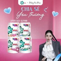 COD[FS BAU] Combo 2 Túi Nước giặt Ariel 2.3kg/2.5kg/2.7kg/2.9kg Cửa Trên/ Cửa Trước các mùi hương