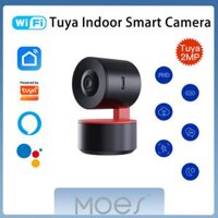 【COD】Moes Tuya PTZ WiFi IP Camera Smart Automatic Tracking 1080P Wireless Security Camera AI Human Detection Remote Control