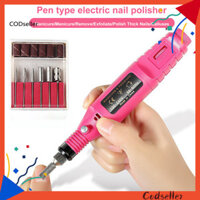 Cods 1 Bộ Máy Làm Móng Tay Điện Khác Nhau Mũi Khoan USB Cắm Chuyên Nghiệp Loại Bỏ Da Chết Móng Tay Nghệ Thuật Dụng Cụ Acrylic Gel Sơn Móng Tay Loại Bỏ Máy Dụng Cụ Làm Móng Tay