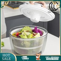 [Cod]✪Salad Spinner Giỏ Thoát Nước Với Đế Cao Su Chống Trơn Trượt Dung Tích Lớn Cấp Thực Phẩm Chống Rò Rỉ Siêu Hiệu Quả Cao Củ Cải Spinner