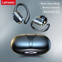 (COD)Tai nghe Bluetooth thể thao không dây Lenovo xt80 5.3 tws Màn hình LED chống ồn IPX5 với micrô TWS 500mah