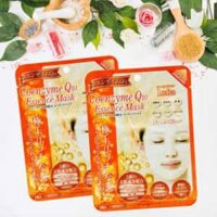 Coenzyme Q10 Essence Mask – Mặt Nạ Dưỡng Da Nhật Bản 5 miếng x 48 họp nhập khẩu Nhập Bản