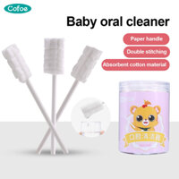 Cofoe Baby Oral Cleaner Gạc Sơ Sinh Y Tế Bông Swab Dùng Một Lần Miệng Lưỡi Trẻ Sơ Sinh Bàn Chải Đánh Răng Làm Sạch Thanh Chăm Sóc Nha Khoa 30 Chiếc