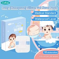 Cofoe Bé Rốn Miếng Dán Chống Thấm Nước Y Tế Silicon Gel Bảo Vệ Miếng Dán Sơ Sinh Bơi Tắm Umbilical