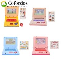 Cofordos 1 Bộ Máy Học Điện Tử, Màn Hình Di Động LED Trẻ Em Học Laptop, Điều Khiển Chuột Tương Tác Với Âm Nhạc Mô Phỏng Cao Đồ Chơi Học Tập Cho Bé Mầm Non Tương Tác