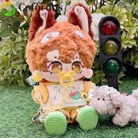 Cofordos 1 Bộ Quần Áo Búp Bê Cotton 20cm, Trang Phục Áo Khoác Động Vật Quần Áo Búp Bê Cotton, Quần Áo Đồ Chơi Nhồi Bông Áo Len Sọc Quần Jean Mini Không Thuộc Tính Quần Áo Búp Bê Quà Tặng Trẻ Em