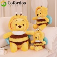 Cofordos Bee Winnie The Pooh Đồ chơi sang trọng, Đồ chơi búp bê nhồi bông hình con ong sang trọng, Thú nhồi bông mềm 25 / 35 / 50cm Nhân vật Anime Gấu Pooh Đồ chơi nhồi bông Quà tặng sinh nhật