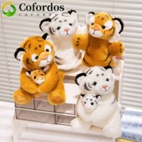 Cofordos Con Rối Tay Động Vật, Băng Đô Sang Trọng Hổ Con Rối Tay, Đáng Yêu Sang Trọng Lông Tơ Mẹ Con Hổ Sang Trọng Búp Bê Trẻ Em