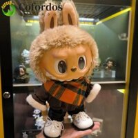 Cofordos Labububudu Kính Thời Gian, DIY Dress Up Labubupu Khăn, Sang Trọng Búp Bê Kính Thời Trang Đáng Yêu Thường Ngày Búp Bê Kính Mắt Trẻ Em