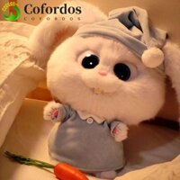 Cofordos Thỏ Nhồi Bông, Di Chuyển Được Tai Cuộc Sống Bí Mật Thú Cưng Quả Cầu Tuyết Đồ Chơi Sang Trọng, Trẻ Em 30cm Cà Rốt Thỏ Kawaii Quà Tặng Sinh Nhật Sang Trọng