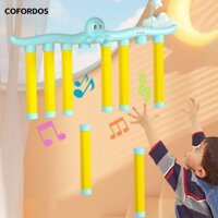 Cofordos Trò chơi gậy rơi cho trẻ em, Máy cầm tay ba tốc độ bằng nhựa, Thử thách phản ứng rơi Trò chơi phản ứng hình bạch tuộc tương tác