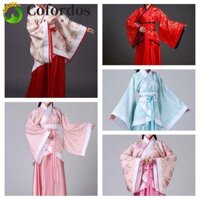 Cofordos Váy Hanfu Trung Quốc, Váy Cosplay biểu diễn Trang phục sân khấu Váy cổ Trung Quốc, Trang phục cổ đại Công chúa Guifei Quần áo Trang phục Trung Quốc Đảng