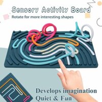 Cognitive Development Pushpeel Sensory Activity Board Fidget Board