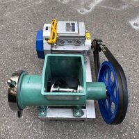 Cối 52 công nghiệp Máy xay thức ăn chăn nuôi, xay xương, xay cá nguyên con chạy điện 1 pha 220v Motor 3.5kw 100% dây đồ