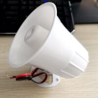 Còi báo động 12/24V công suất âm thanh lớn 120dB Siren | Còi báo cháy, hú chống trộm 12/24V