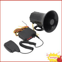 Còi báo động ô tô Gigicloud, Phụ kiện xe tải xe máy, còi ô tô đa năng 12V 50W Megaphone Báo động cảnh báo khẩn cấp 3 ổ, Loa cảnh báo ô tô cho xe thuyền