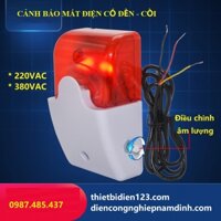 Còi báo mất điện – mất pha 3 pha 380V, 1 pha 220v – Có đèn báo + Còi hú