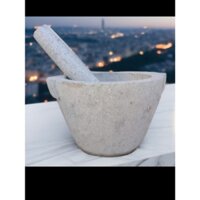 cối chày đá kích thước 24cm