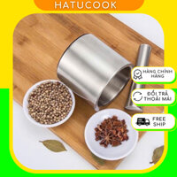 Cối chày inox 304, Chày cối cháy inox 304 HAPPIHOME  chất liệu từ inox 304 kháng khuẩn, 3 lớp inox ,dễ dàng vệ sinh