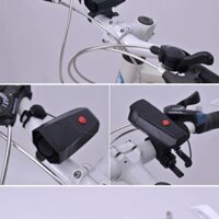 Còi chuông đi xe đạp có đèn nháy chạy 2 pin AAA