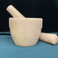 Cối Đá Non Nước Kèm Chài Ngọc Ấn Độ | Cối Đá | Cối Giã Gia Vị | DAMYNGHEDANANGG