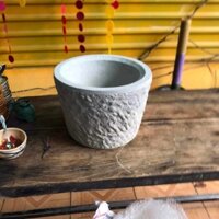 cối đá xanh nguyên khối đẹp từ trong gia ngoài bao đẹp cho mọi người ah