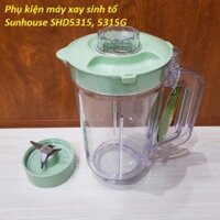 Cối, dao sinh tố máy xay Sunhouse SHD 5315 5315G [PHỤ KIỆN CHÍNH HÃNG]