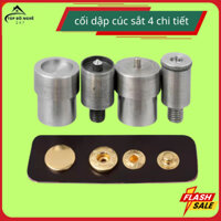 cối dập cúc sắt 4 chi tiết - cối dập nút bóp 15ly