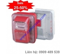 Còi đèn chớp kết hợp báo cháy Hochiki WHEC24-75WR