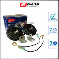 [CÒI DENSO] Còi đĩa Denso 12v L+H, Tặng kèm 2 giắc bắt mass.( Hàng Indo)