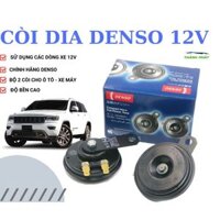 Còi đĩa DENSO 12V cHÍNH HÃNG lắp ô tô hoặc xe máy. Âm thanh hay độ bền cao