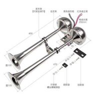 CÒI ĐIỆN INOX 304 âm thanh to uy lực nghe bao phê