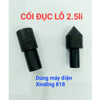 Cối đục lỗ 2.5mm Cối dùng cho máy dập cúc điện tử (1 bộ cối gồm 2 phần, chuôi cối 9.5mm và 12.5mm)