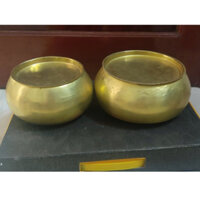 Cơi đựng trầu bằng đồng vàng nguyên chất