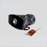 Còi Hú 100W 12V kèm remote KM-DC100WR-GO