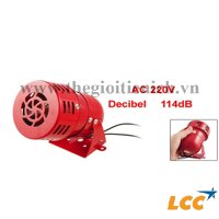 Còi hụ báo động ms 190 dùng 12v,24v,110v, 220v