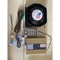 Còi hú còi ủ 300W loa mỏng điều khiển không dây cho các xe dẫn đường xe cấp cứu