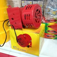 Còi hú đỏ báo động 220V MS190 thiết bị báo động công trường, nhà xưởng, biệt thự ...