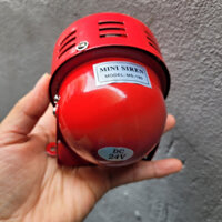 Còi hụ xé gió báo động - chống trộm - báo cháy - MS-190 (đỏ) - 220V AC